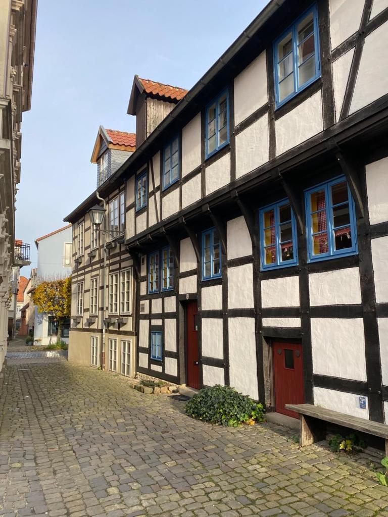 Ferienhaus Sofia im Herzen von Detmold-Altstadt, Historische Stadtmauer Exterior foto